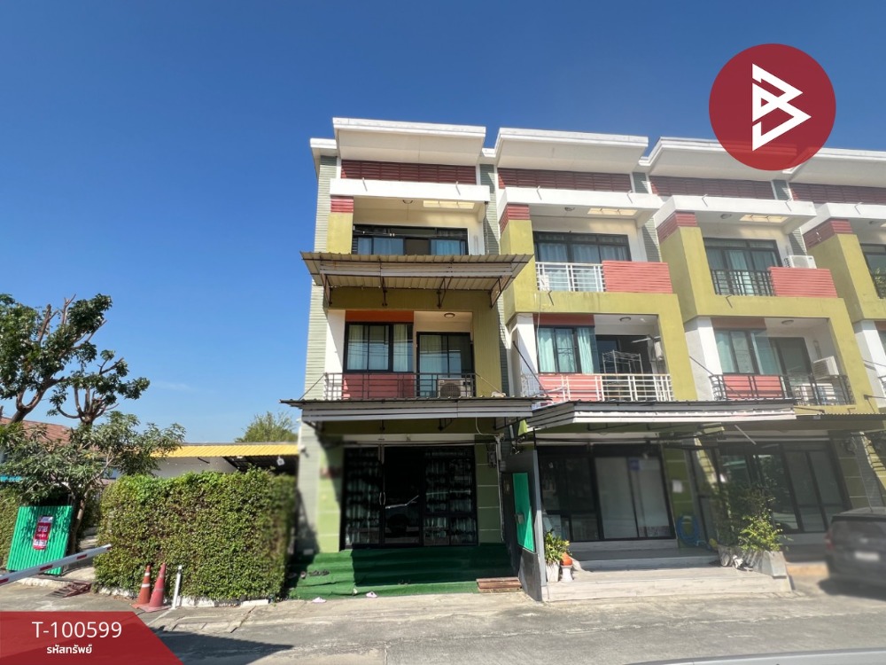 ขายอาคารพาณิชย์สมุทรปราการ สำโรง : ขายอาคารพาณิชย์ หมู่บ้านทรัพย์รุ่งเรืองซิตี้ ท้ายบ้านใหม่ สมุทรปราการ
