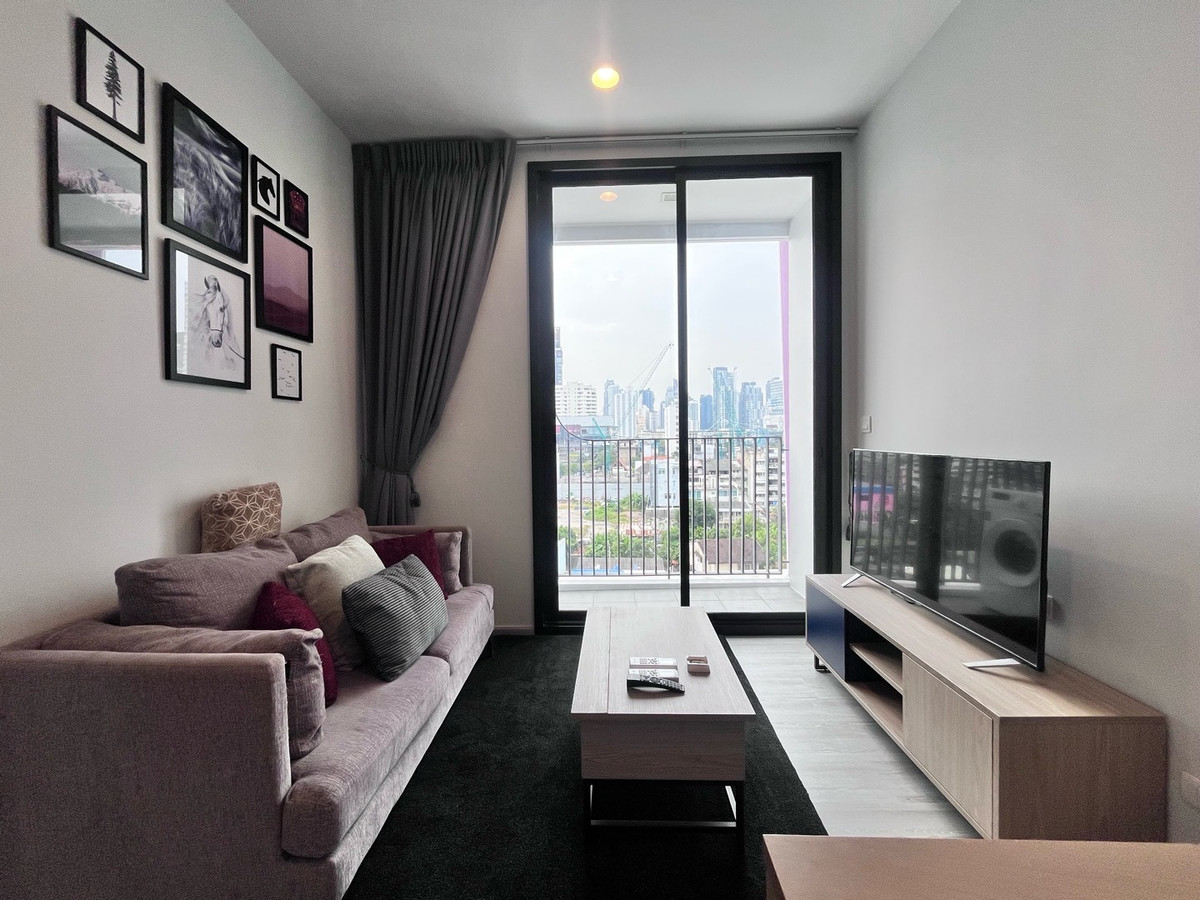 For RentCondoSukhumvit, Asoke, Thonglor : 🔥XT EKKAMAI 1 bedroom, 1 bathroom, corner room, beautiful view, high floor, very fast rental🔥