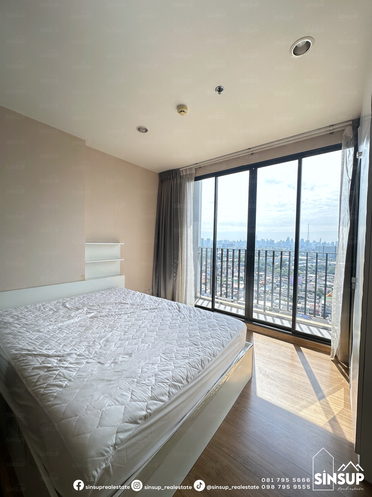 For RentCondoBang Sue, Wong Sawang, Tao Pun : ⭐️ For rent, 𝐓𝐡𝐞 𝐓𝐫𝐞𝐞 𝐈𝐧𝐭𝐞𝐫𝐜𝐡𝐚𝐧𝐠𝐞, high floor, beautiful view, Parliament side, see the river bend.