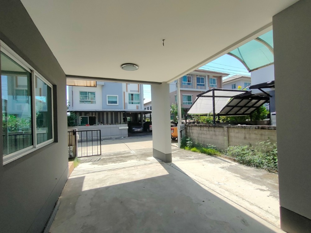 For RentHouseRama 2, Bang Khun Thian : For rent: 3-storey detached house, Casa Premium Rama 2 project, along the Khun Kala Expressway, 3 bedrooms | 5 bathrooms | 1 living room | 1 kitchen