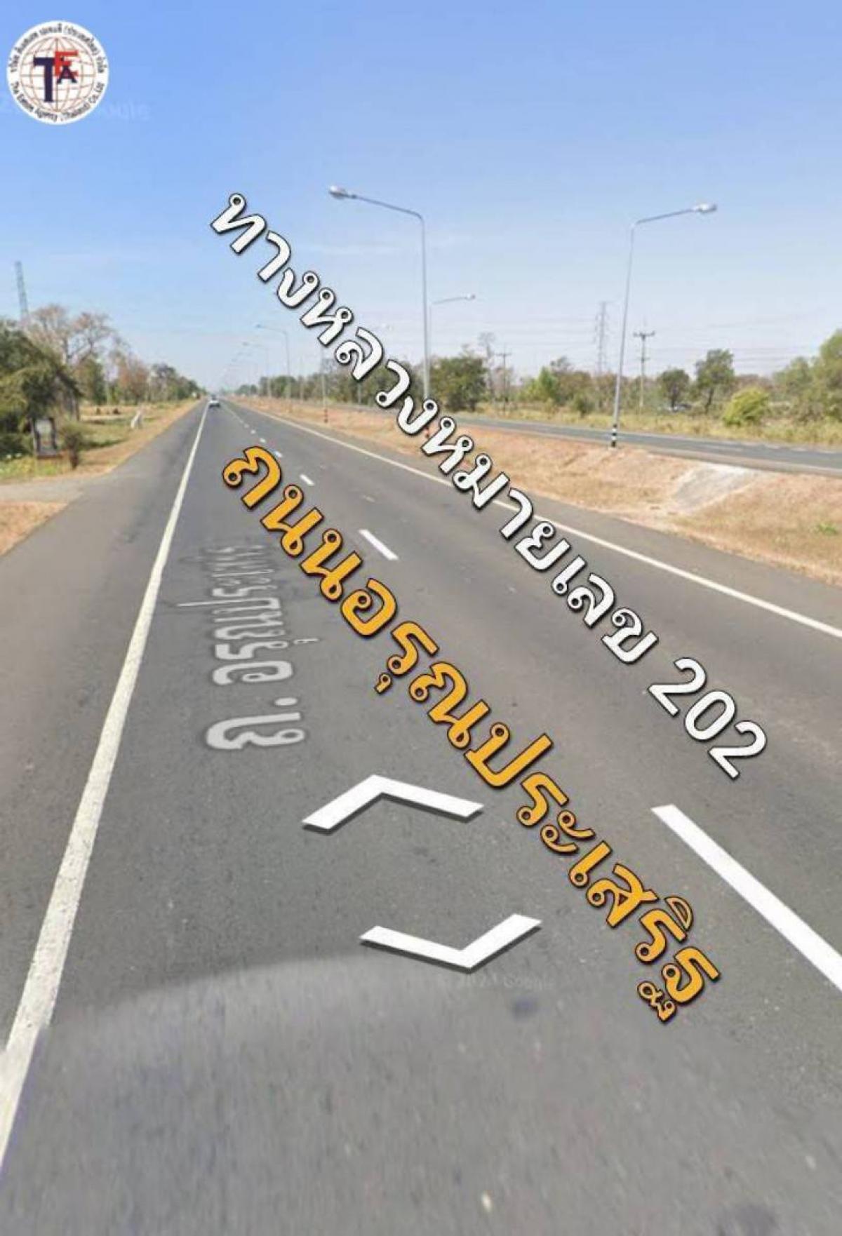 ขายที่ดินมหาสารคาม : ขายด่วน!!! ที่ดินแปลงสวย เมืองมหาสารคาม ติดถนนอรุณประเสริฐ ทางหลวงหมายเลข 202 หลักกิโล 134- 135 ตำบลปะหลานพยัคฆภูมิพิสัย