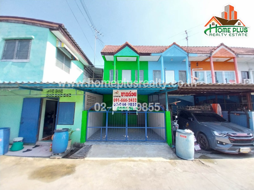 For SaleTownhomeNakhon Pathom : Siwarat Village 2 (Renovated), Nakhon Pathom, near Don Wai Floating Market