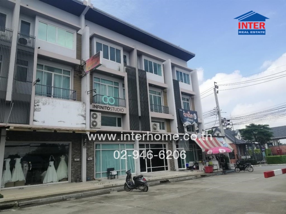 ขายอาคารพาณิชย์นนทบุรี บางใหญ่ บางบัวทอง : อาคารพาณิชย์ 3 ชั้น 23.1 ตร.ว. หมู่บ้านอินดี้บางใหญ่ ซอยแก้วอินทร์6 ถนนกาญจนาภิเษก ถนนแก้วอินทร์ บางใหญ่ นนทบุรี