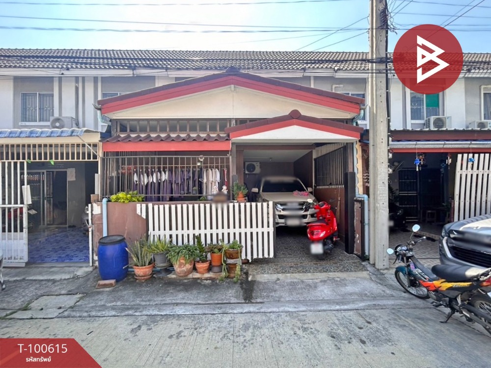 ขายทาวน์โฮมสมุทรปราการ สำโรง : ขายทาวน์เฮ้าส์ หมู่บ้านพฤกษา59/2 สุขุมวิท-บางปู ท้ายบ้านใหม่ สมุทรปราการ