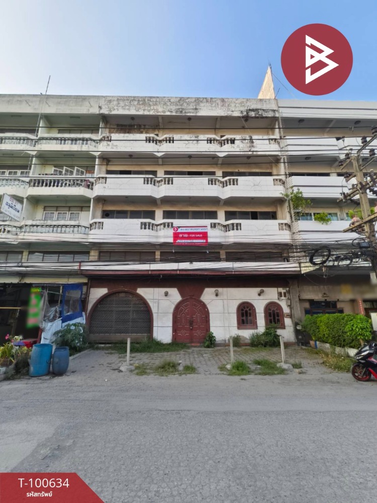 For SaleShop HouseSamut Prakan,Samrong : Commercial building for sale, 3 units, Soi Thesaban Bang Pu 54, area 60.8 sq m, end of the house, Samut Prakan