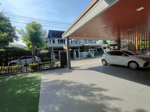For SaleHousePinklao, Charansanitwong : For sale: 2-storey detached house, Theerin Park Village, Charan 13-Kanchanaphisek, built-in, ready to move in