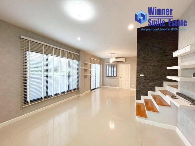 ขายโฮมออฟฟิศรามคำแหง หัวหมาก : ขายทาวน์โฮม 3 ชั้น Time Home Huamak 21 หลังมุม ใกล้เดอะไนน์ พระราม 9