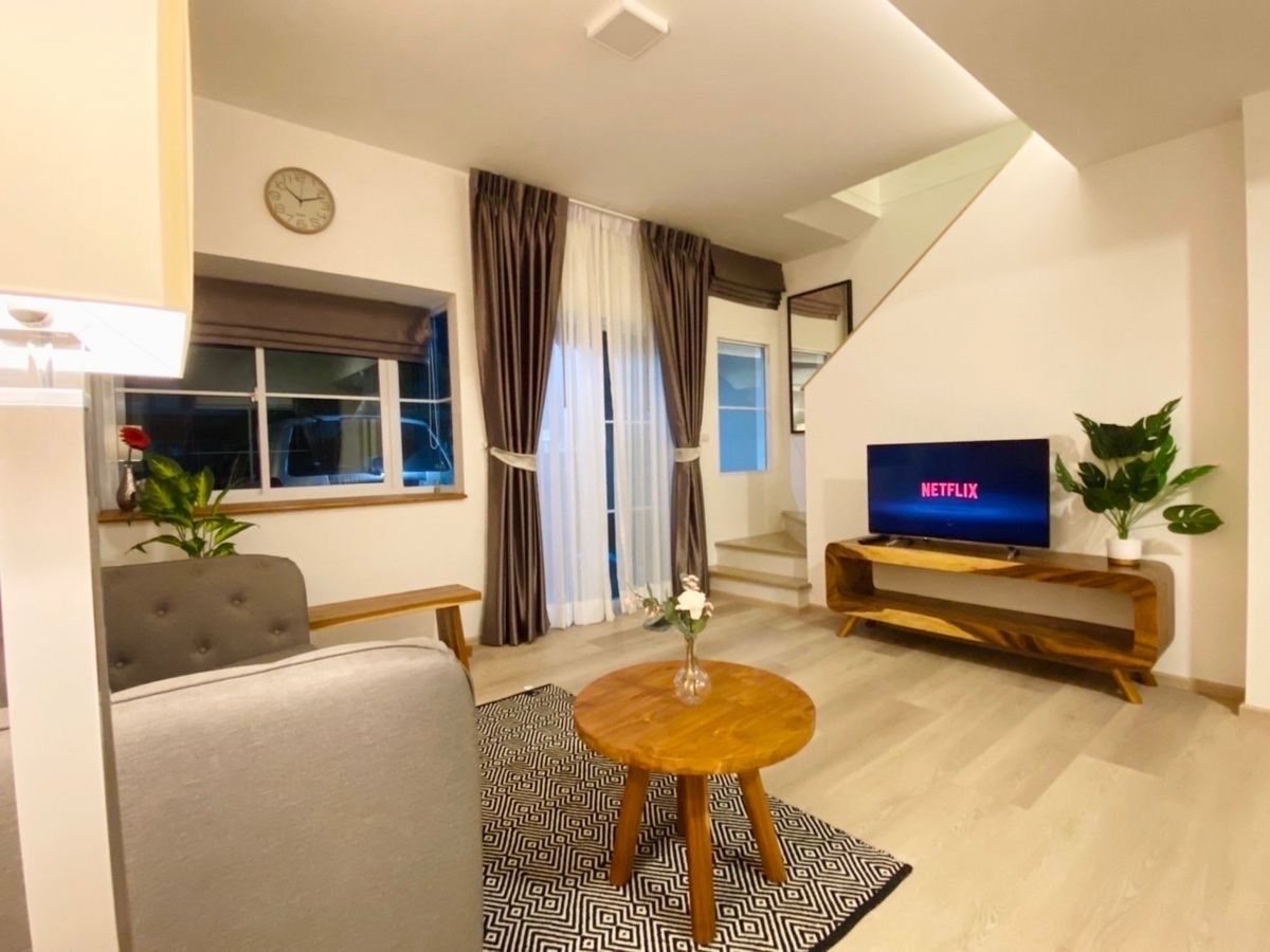 ให้เช่าทาวน์โฮมบางนา แบริ่ง ลาซาล : ✅rent : ✅Indy Bangna Ramkhamhaeng 2 (near Mega Bangna)