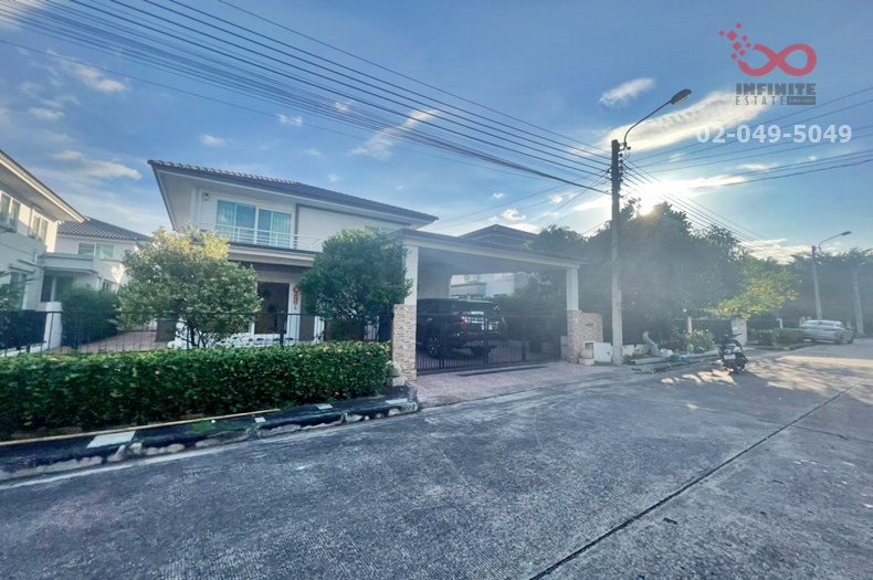 For RentHouseNawamin, Ramindra : Single house for rent, Chaiyaphruek, Ram Intra-Ring Road 2, near the expressway, At Narong-Ram Intra