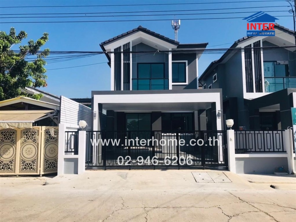 ขายบ้านมีนบุรี-ร่มเกล้า : บ้านเดี่ยว 2 ชั้น 47.8 ตร.ว. หมู่บ้านฉัตรชาดา เอ็กซ์คลูซีฟ วิลล์ @ สุวินทวงศ์35 ใกล้ศูนย์บริการสาธารณสุขลำผักซีหนองจอก ซอยสุวินทวงศ์35 เขตหนองจอก กรุงเทพมหานคร