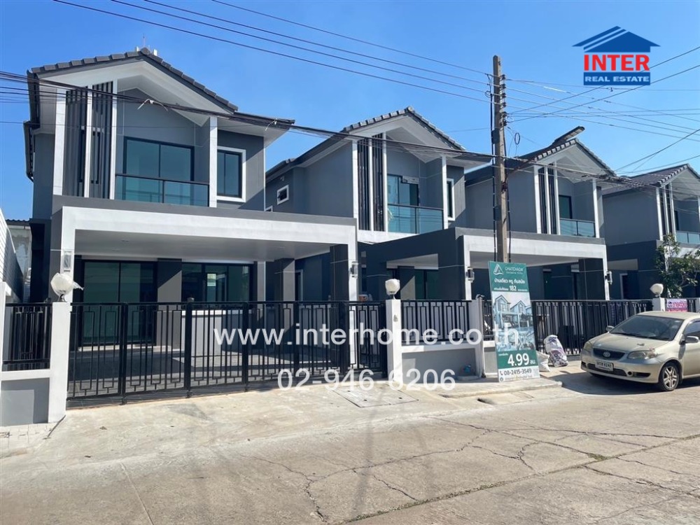 ขายบ้านมีนบุรี-ร่มเกล้า : บ้านเดี่ยว 2 ชั้น 47.6 ตร.ว. หมู่บ้านฉัตรชาดา เอ็กซ์คลูซีฟ วิลล์ @ สุวินทวงศ์ 35 ใกล้ศูนย์บริการสาธารณสุขลำผักซีหนองจอก ซอยสุวินทวงศ์35 เขตหนองจอก กรุงเทพมหานคร