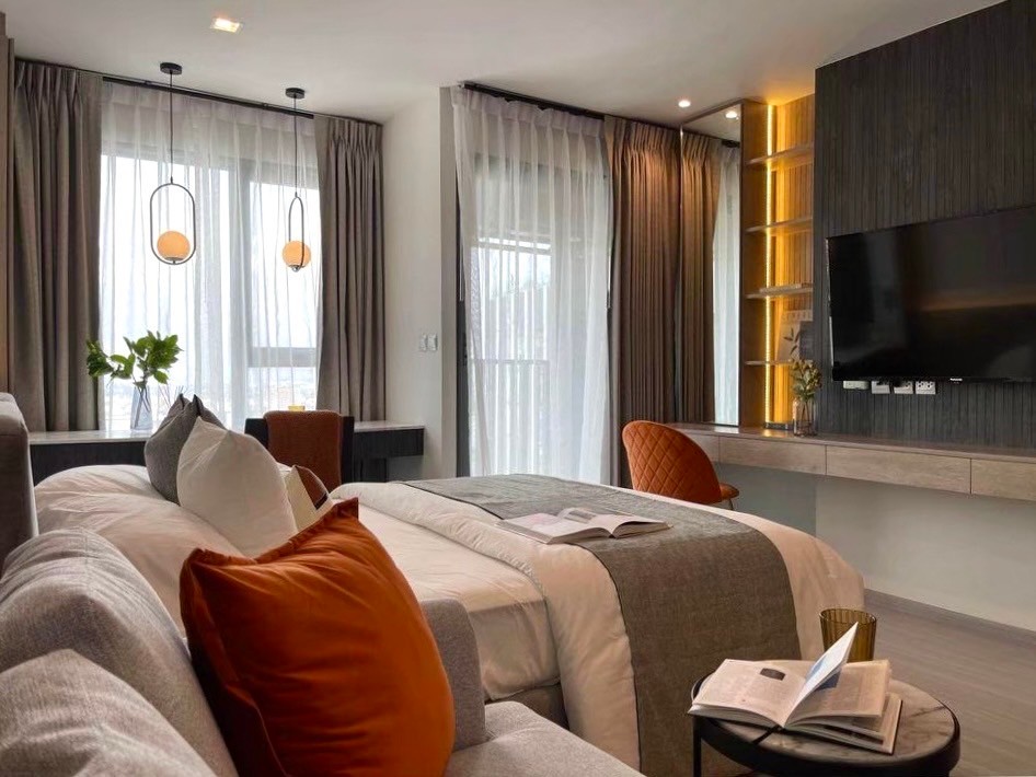 For RentCondoLadprao, Central Ladprao : Life Ladprao (For rent) 1 bed *studio 29 sq.m. 17,000 ฿ per month. near BTS, MRT, Central Ladprao. Available Now.!