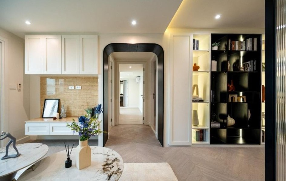 ขายคอนโดสุขุมวิท อโศก ทองหล่อ : ♦ Modern Luxury ♦ ชั้นสูง 116.53 ตร.ม. | 3 ห้องนอน เลี้ยงสัตว์ได้ | คอนโดใกล้ BTS เอกมัย 1 นาที, Gateway เอกมัย 3 นาที, โรงพยาบาลสุขุมวิท 3 นาที