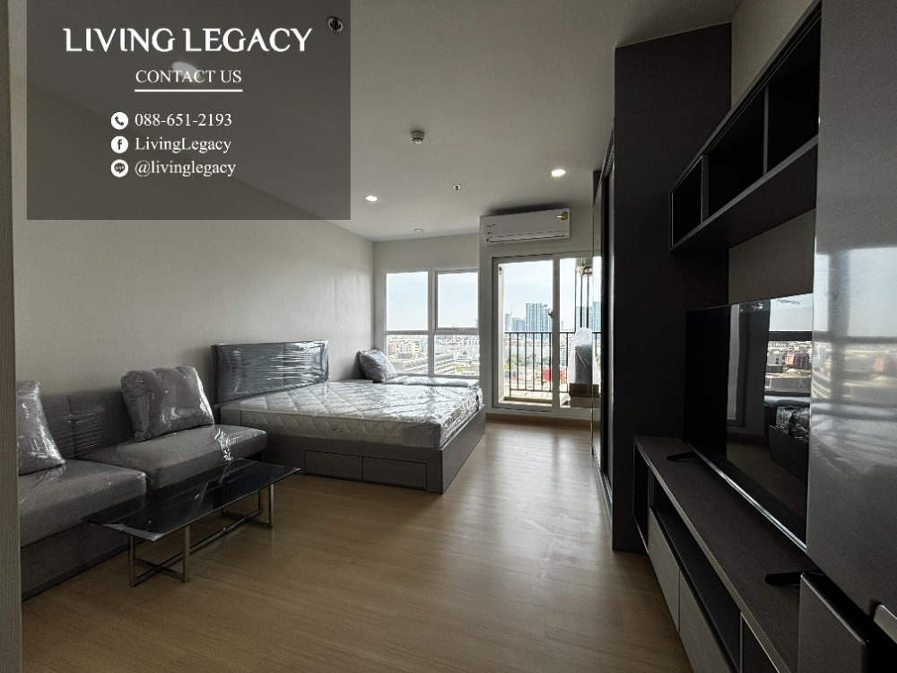 For RentCondoRamkhamhaeng, Hua Mak : SO4GRT Condo For Rent Supalai Veranda Ramkhamhaeng 28.01 Sq.M. Floor 14 Building B line id : @livinglegacy