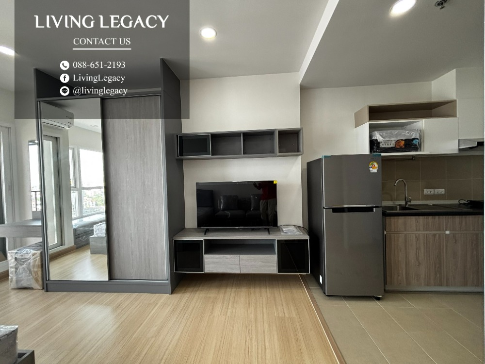 For RentCondoRamkhamhaeng, Hua Mak : SO4GRT Condo For Rent Supalai Veranda Ramkhamhaeng 28.01 Sq.M. Floor 14 Building B line id : @livinglegacy