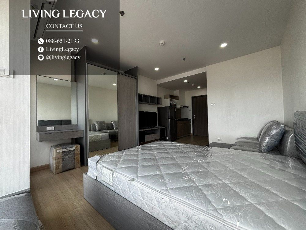 For RentCondoRamkhamhaeng, Hua Mak : SO4GRT Condo For Rent Supalai Veranda Ramkhamhaeng 28.01 Sq.M. Floor 14 Building B line id : @livinglegacy