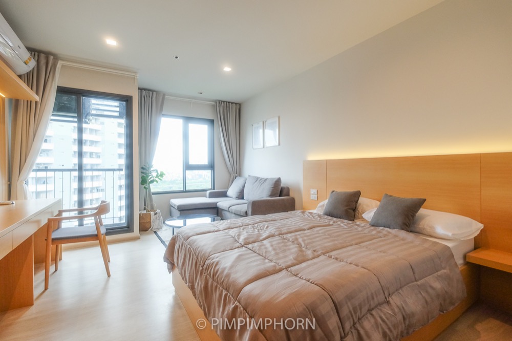 For RentCondoWitthayu, Chidlom, Langsuan, Ploenchit : [Owner Post] Condo for rent Life 1 Wireless Studio 28 sq m. 23rd floor, North side