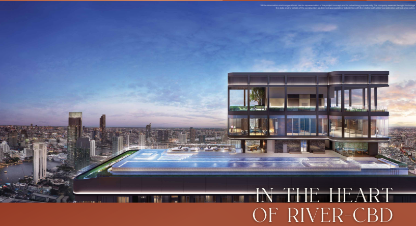 ขายคอนโดวงเวียนใหญ่ เจริญนคร : ซื้อตรงกับโครงการ🚩Rhythm Charoennakorn Iconic 2 Bed 2 Bath 95 Sq.m. 🔥 Price 16.9 ล้านบาท Tel.081-2450908