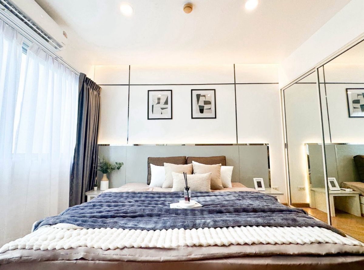 For SaleCondoOnnut, Udomsuk : 🌵 A space Sukhumvit 77, beautifully decorated room (P-519)🌵
