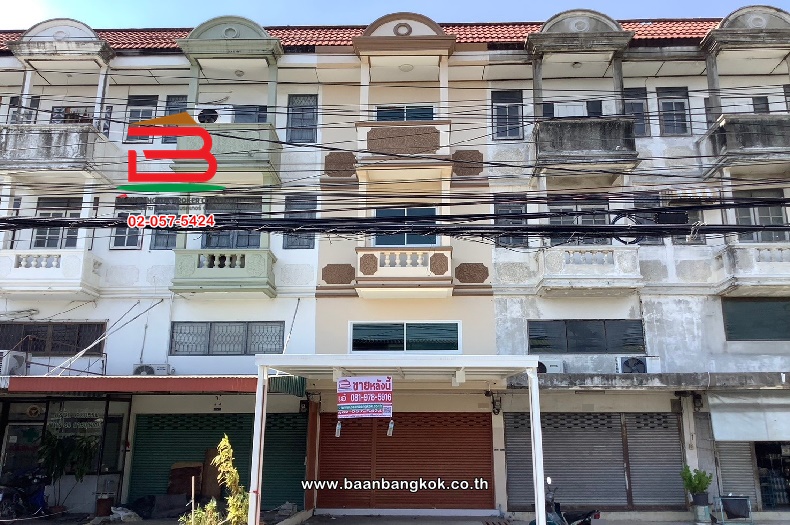 ขายอาคารพาณิชย์เกษตรศาสตร์ รัชโยธิน : อาคารพาณิชย์ หมู่บ้าน เจษฎา 2 (พหลโยธิน48 แยก14/1) เนื้อที่ 15 ตารางวา ใกล้ BTS สายหยุด ถนนพหลโยธิน แขวงคลองถนน เขตบางเขน กรุงเทพมหานคร