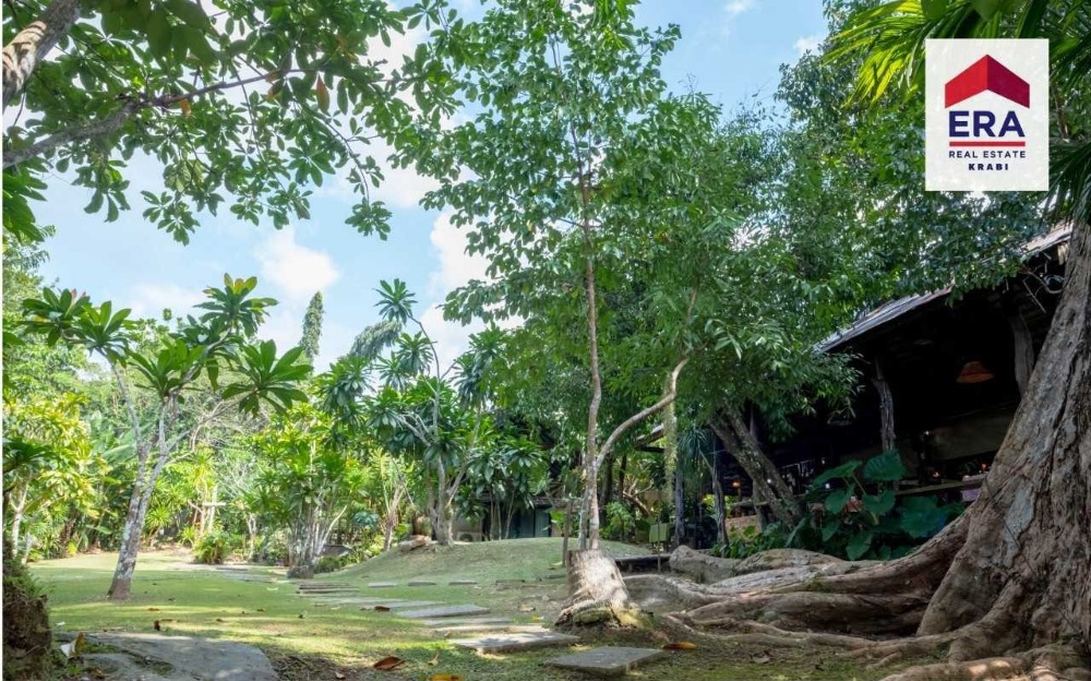 For SaleLandKrabi : Land for sale, Ao Nang land, next to a stream, area 3 rai 18 sq m, near Ao Nang