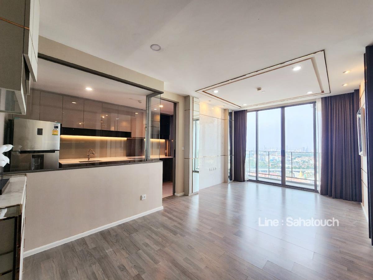 ขายคอนโดบางซื่อ วงศ์สว่าง เตาปูน : ขาย 333​ ริเวอร์ไซด์ (333 Riverside)วิวแม่น้ำ 2 Bed 2Bath​ 86sqm ทิศเหนือ