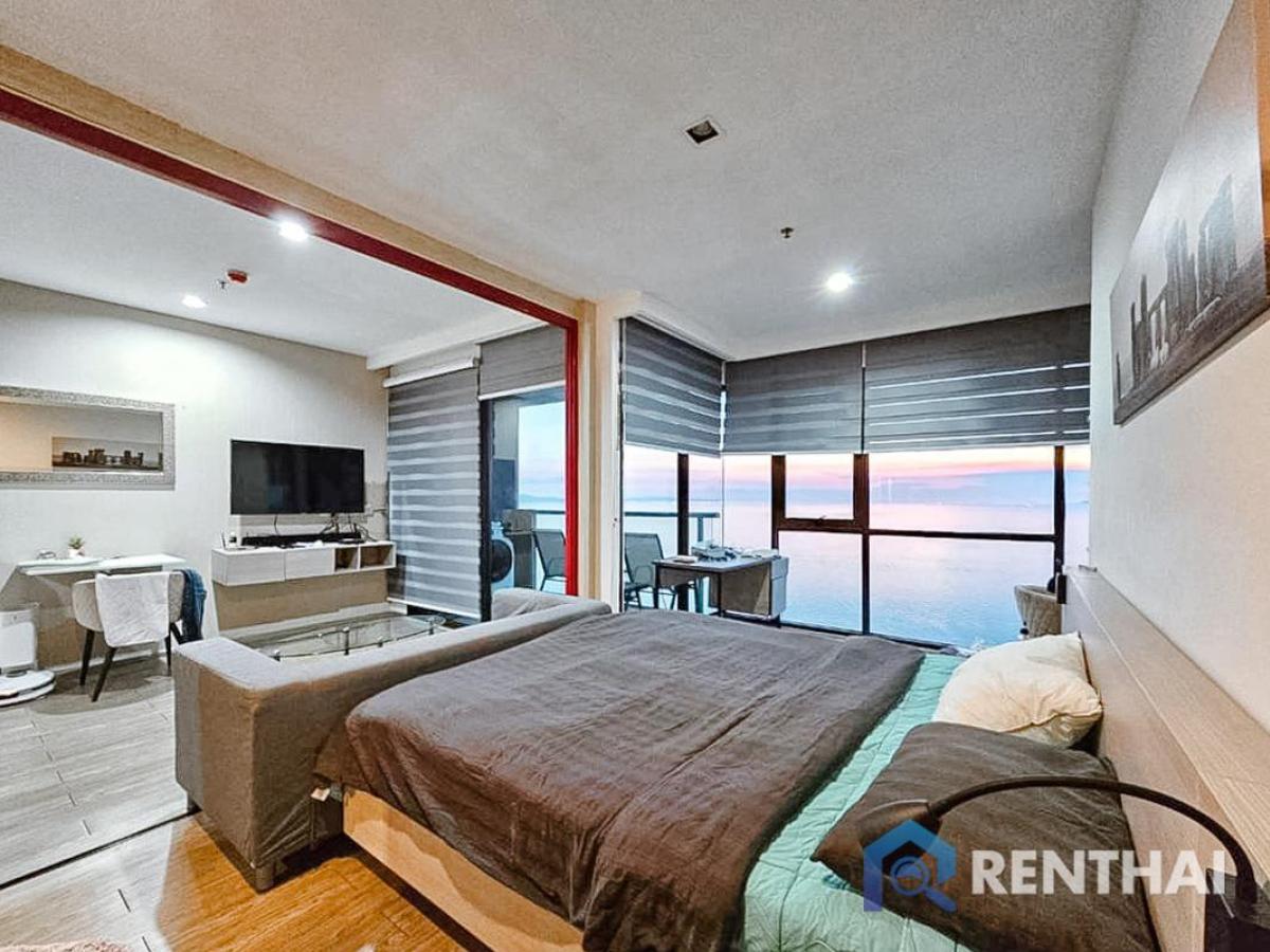 For SaleCondo : คอนโดหรู ติดชายหาดจอมเทียน 1นอน 1น้ำ ห้องอยู่สาย วิวสวย