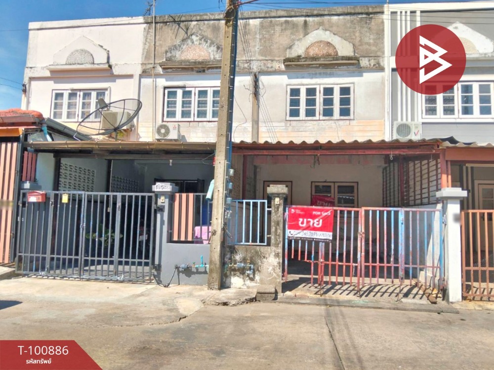 For SaleTownhomeChachoengsao : Townhouse for sale, Sujittra Village, Ban Pho, Chachoengsao