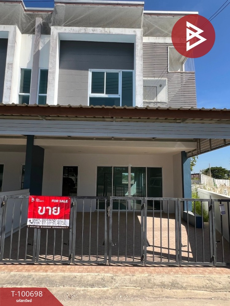 ขายทาวน์โฮมพัทยา บางแสน ชลบุรี สัตหีบ : ขายทาวน์เฮ้าส์หลังริม หมู่บ้านอรินสิริ ปาร์ค แอทพานทอง (Arinsiri Park @Pan Thong) ชลบุรี