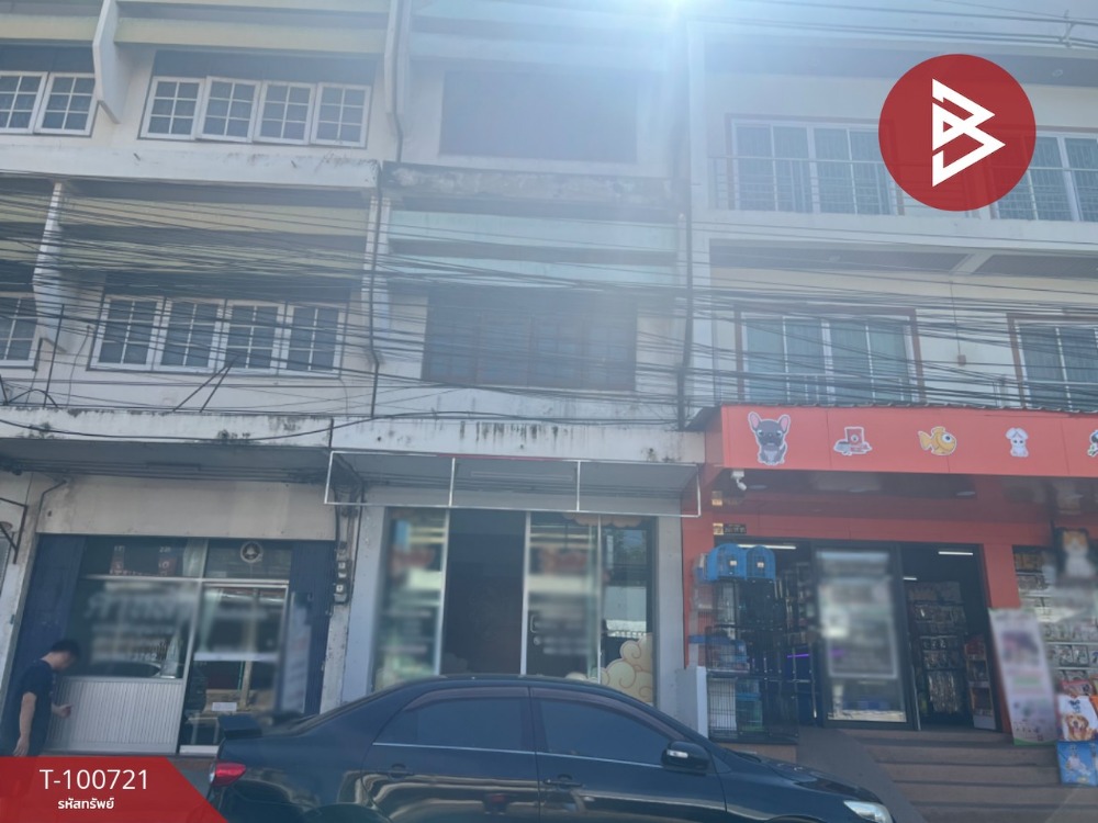 For SaleShop HouseChaiyaphum : Commercial building for sale, 3.5 sq.wa., area 16.7 sq.wa., in Muang Chaiyaphum