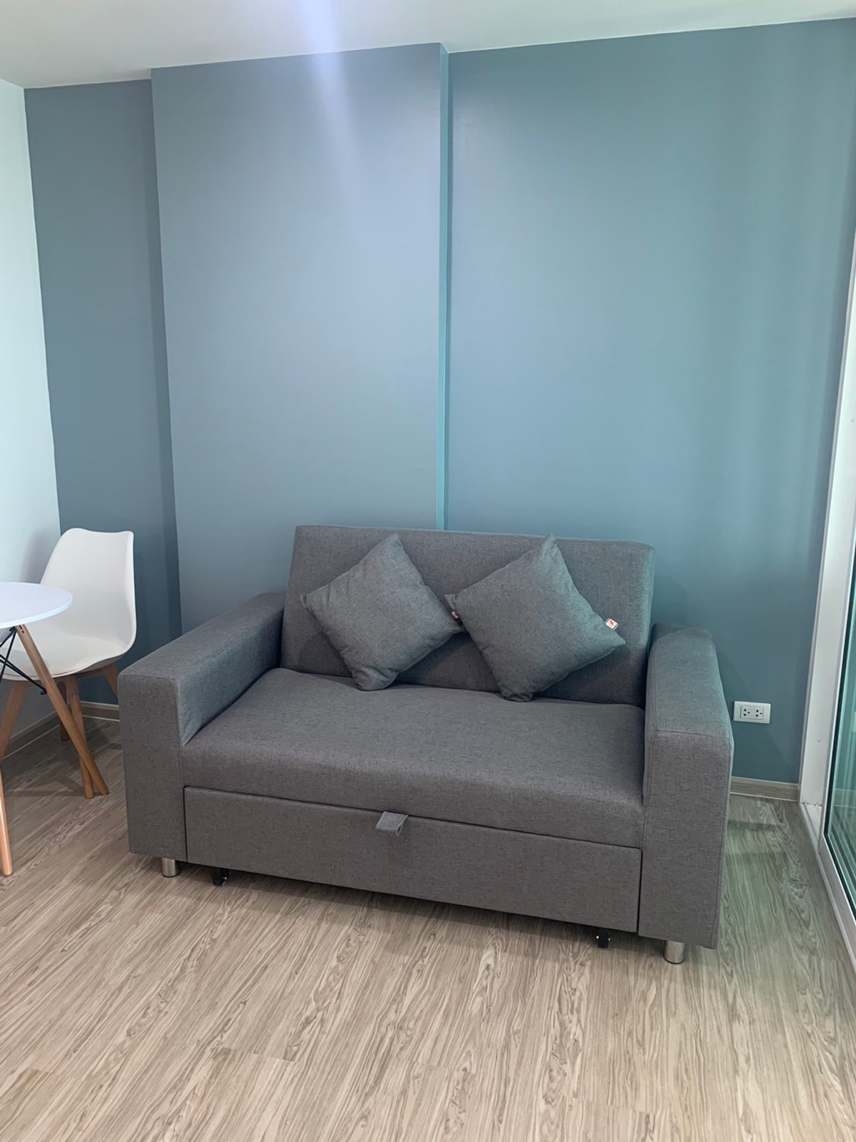 For SaleCondoRamkhamhaeng, Hua Mak : Condo for sale, Rye, Hua Mak, Building A, 5th floor, built-in, luxurious throughout the room, wide-fronted room, open view, very beautiful, selling price 1.99 million baht