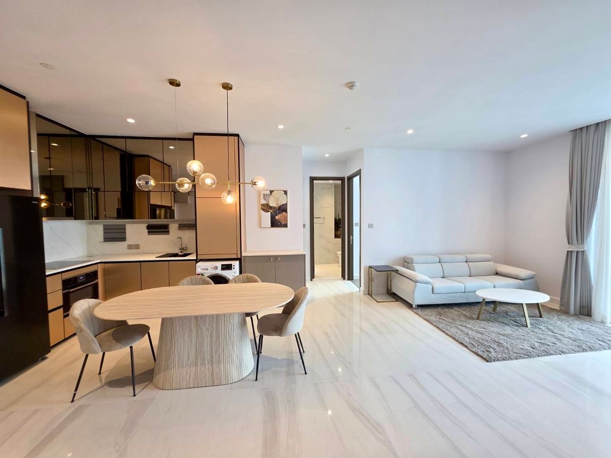 ให้เช่าคอนโดสาทร นราธิวาส : Supalai Icon Sathorn: 3bed 3bath 100.5sqm. 100,000/mth. Am: 09656199198