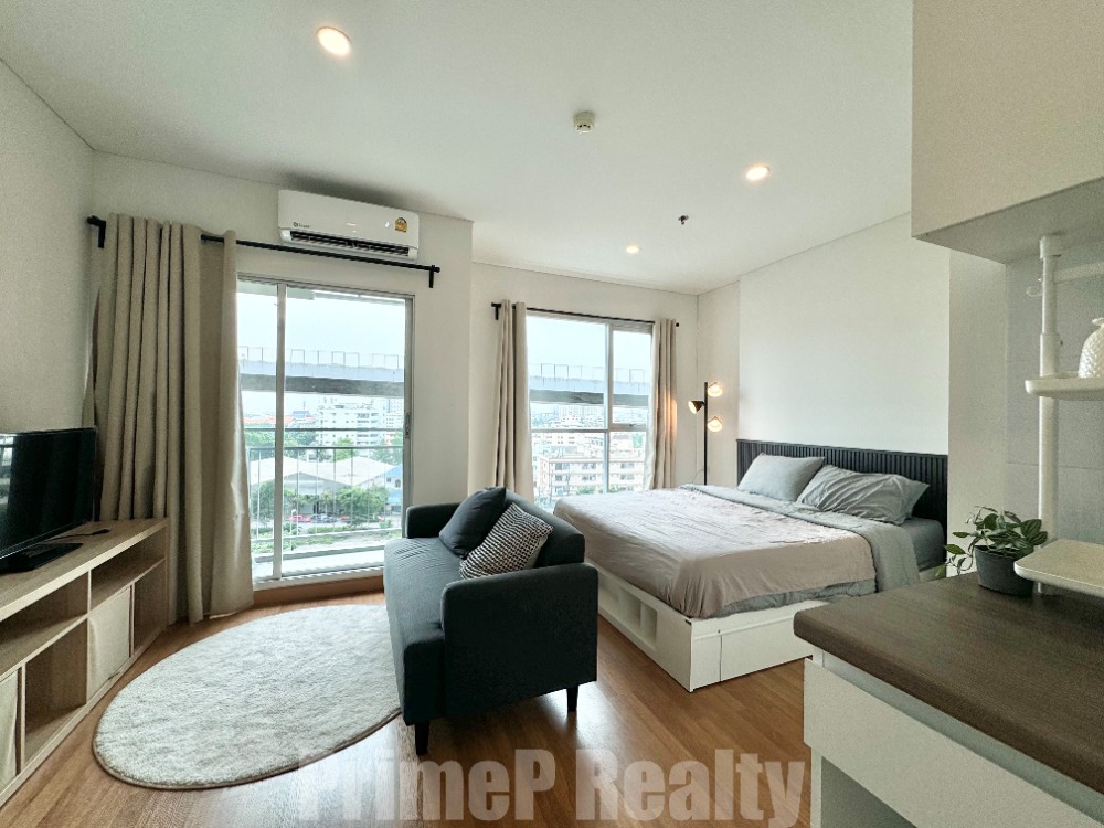 For SaleCondoRama3 (Riverside),Satupadit : For Sale!!🌿Lumpini Place Rama 3 - Riverine🌿 Fully furnished 🛏 Studio Type 24 sqm near KingBridge Tower