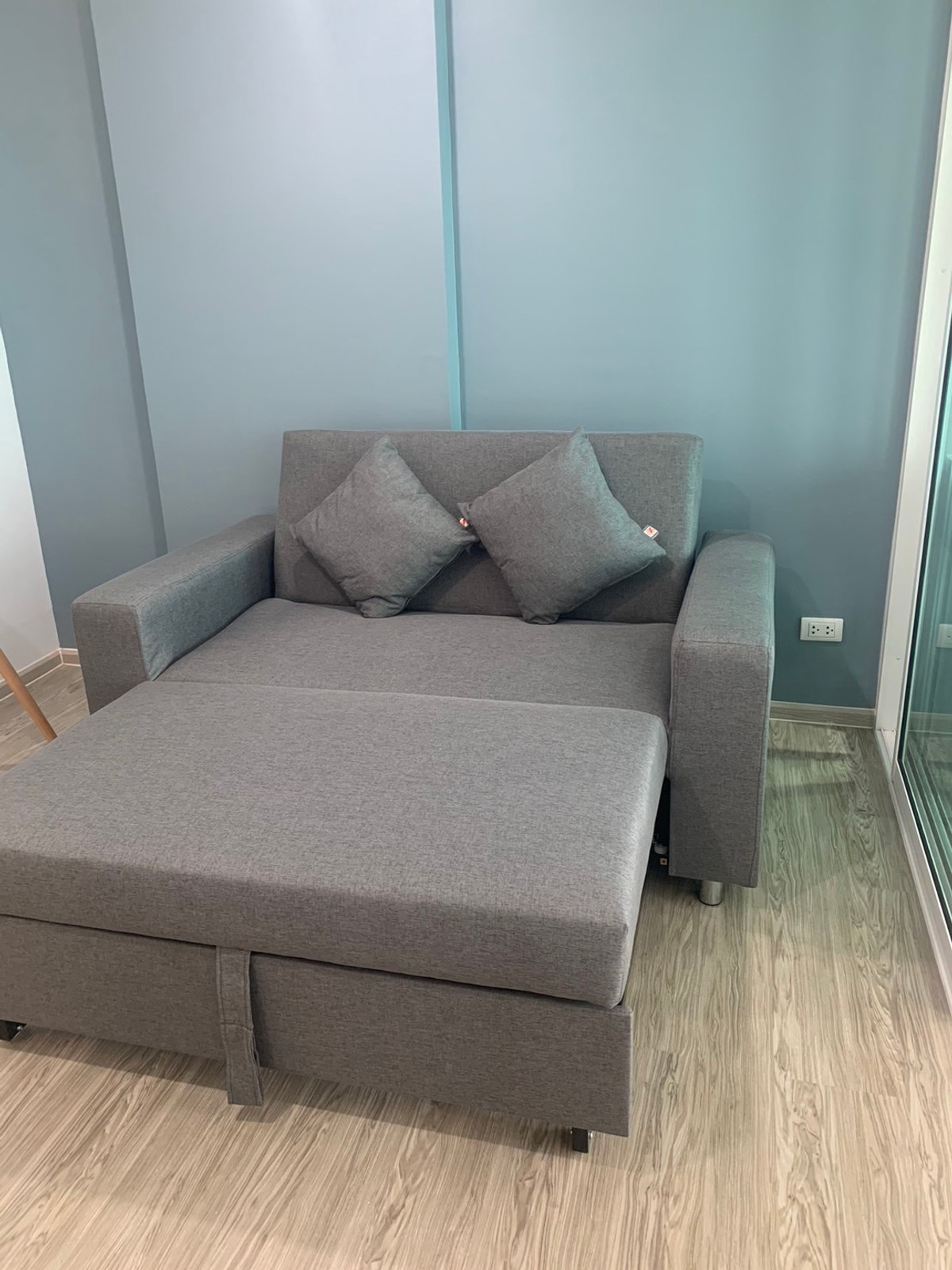 For SaleCondoRamkhamhaeng, Hua Mak : Condo for sale, Rye, Hua Mak, Building A, 5th floor, built-in, luxurious throughout the room, wide-fronted room, open view, very beautiful, selling price 1.99 million baht