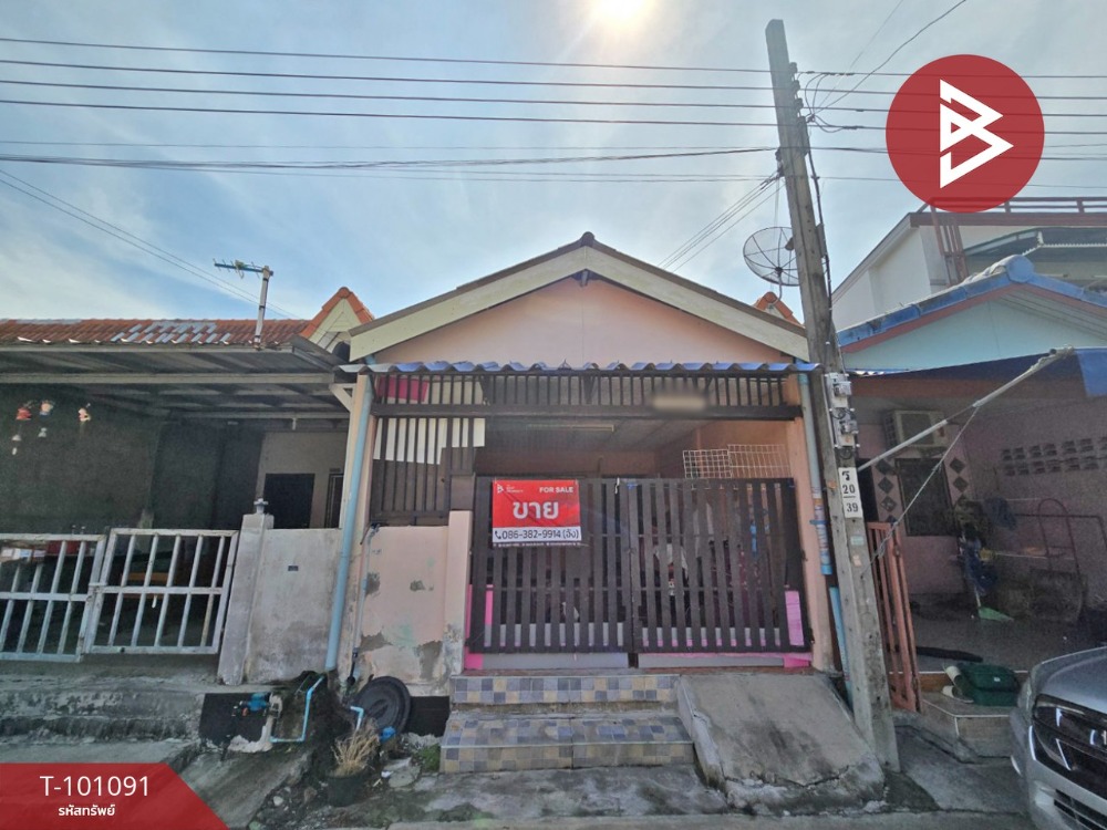 ขายทาวน์โฮมสมุทรปราการ สำโรง : ขายทาวน์เฮ้าส์ หมู่บ้านพีเคแลนด์แอนด์เฮ้าส์ ประชาอุทิศ90 สมุทรปราการ