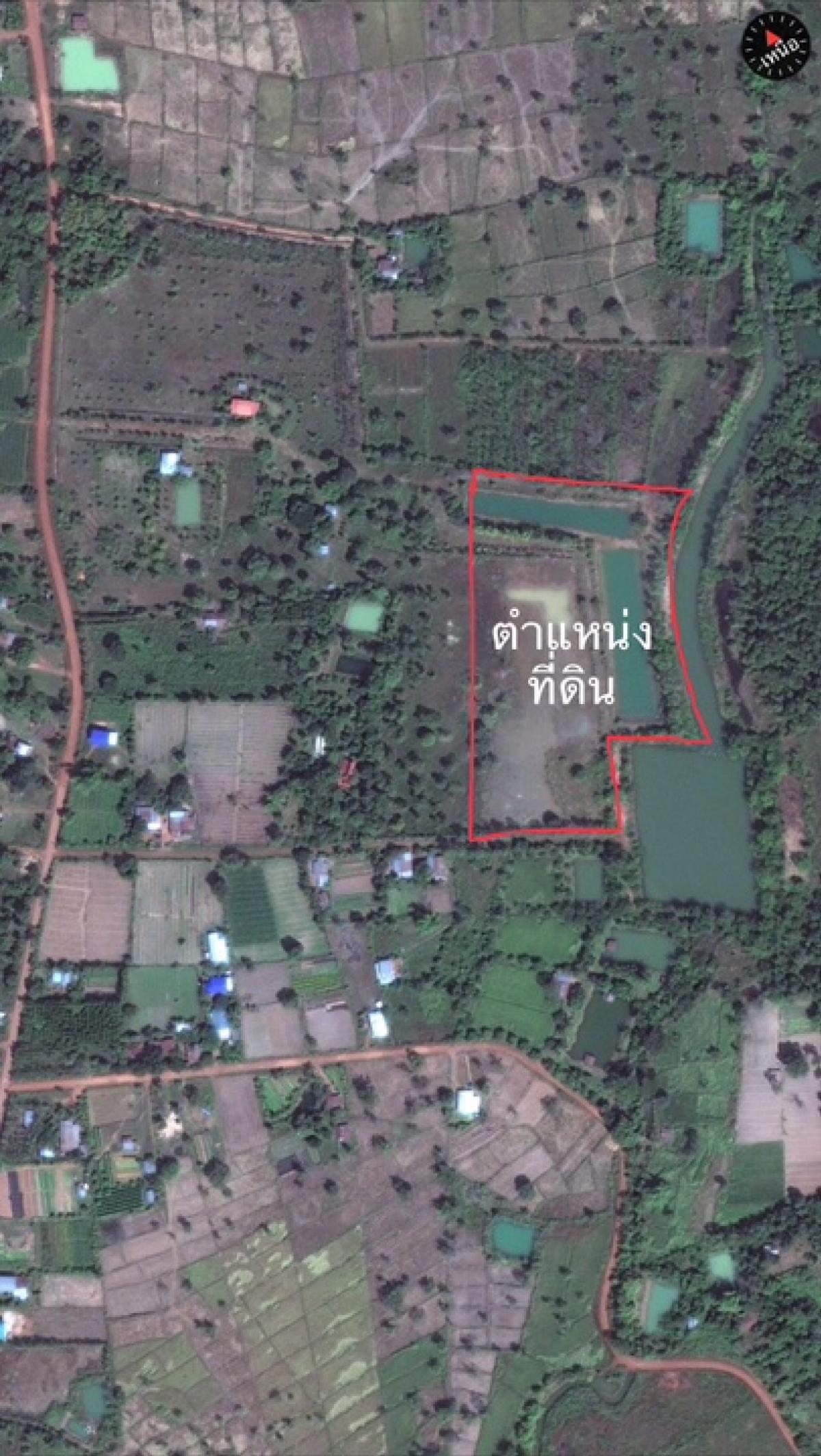 For SaleLandSakon Nakhon : Land for sale, 12 rai, 3 ngan, 57 square wa, Tha Rae Subdistrict, Mueang District, Sakon Nakhon Province
