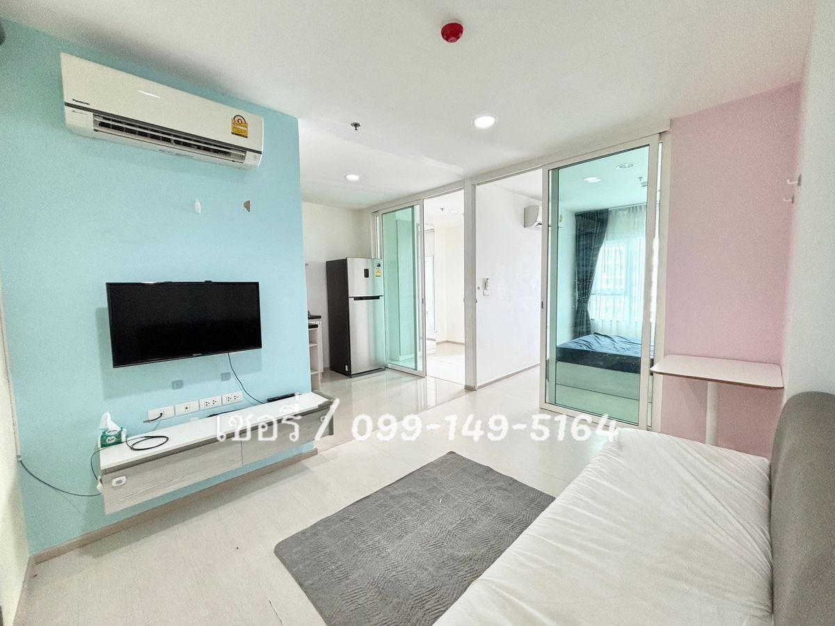 ให้เช่าคอนโดสมุทรปราการ สำโรง : เช่าคอนโด Aspire Erawan ( One Bed Plus ) ห้องกว้าง เฟอร์นิเจอร์ครบๆ ส่วนกลางจัดเต็ม ติดBTSเอราวัณ / โทร 099-149-5164