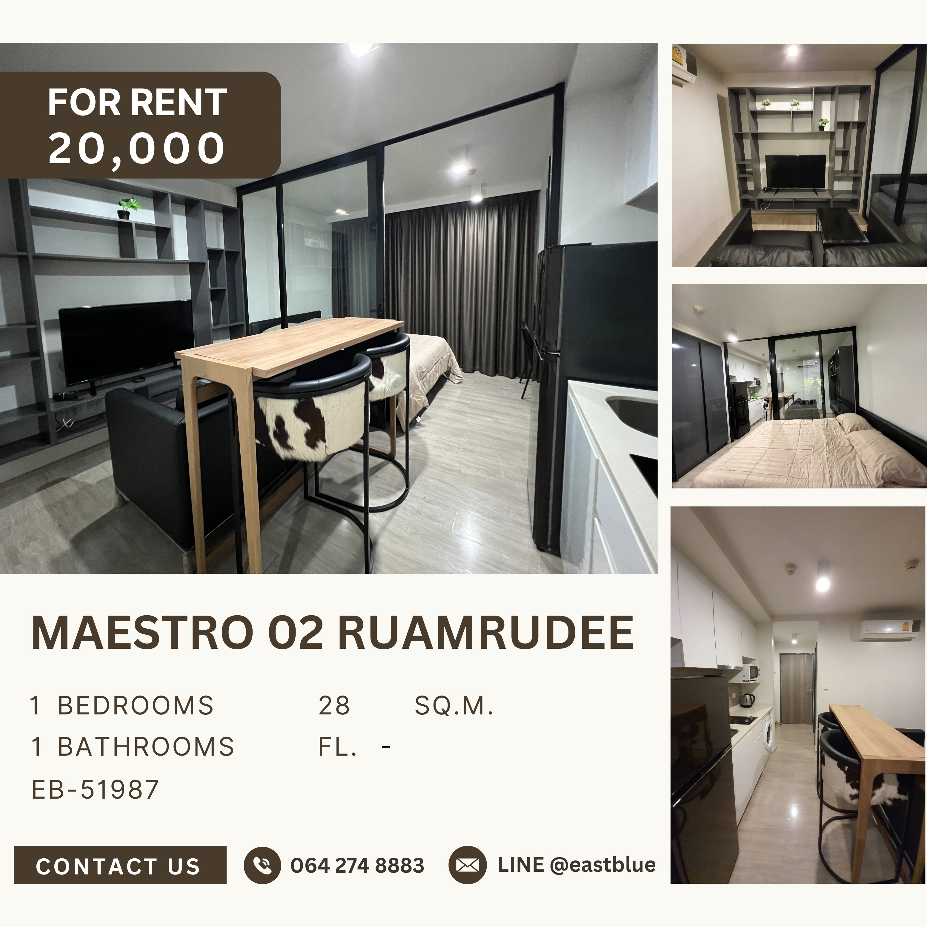 ขายคอนโดวิทยุ ชิดลม หลังสวน : คอนโดหรูในทำเลทอง! ขาย Maestro 02 Ruamrudee ใกล้ BTS เพลินจิต และ MRT ลุมพินี