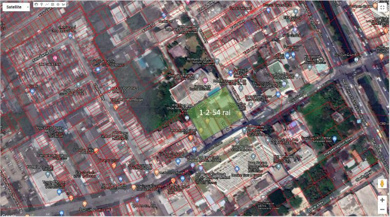ขายที่ดินสาทร นราธิวาส : ขายที่ดินบนถนนจันทน์ สาทร เนื้อที่ 654 ตร.ว.