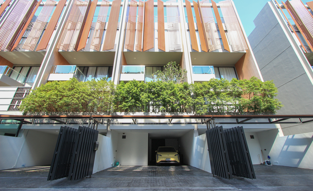For RentTownhomeBangna, Bearing, Lasalle : The Park Lane Sukhumvit 105 House for Rent