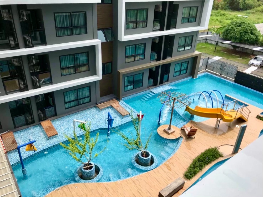 ขายคอนโดหัวหิน ประจวบคีรีขันธ์ : เมษา คอนโด 1 Bed 31.75 ตร.ม. ห่างทะเลเพียง 400 ม. อยู่เองก็ได้ ปล่อยเช่าก็ดี ทำเลดีสุดๆ