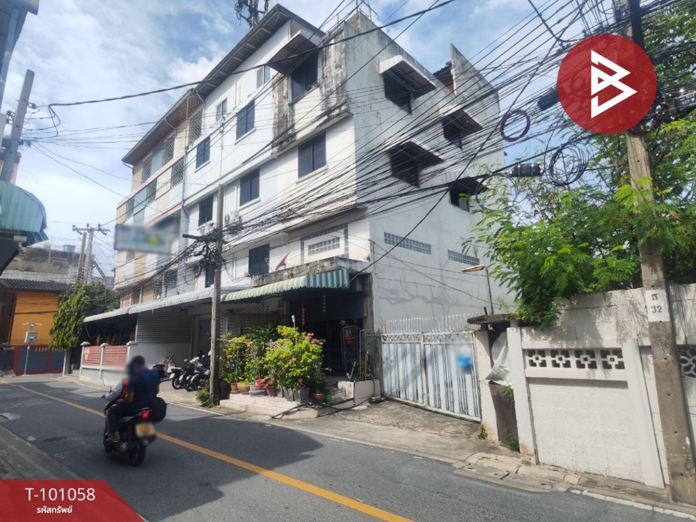 For SaleShop HouseThaphra, Talat Phlu, Wutthakat : Commercial building for sale, Soi Charan 65, Bang Phlat, Bangkok