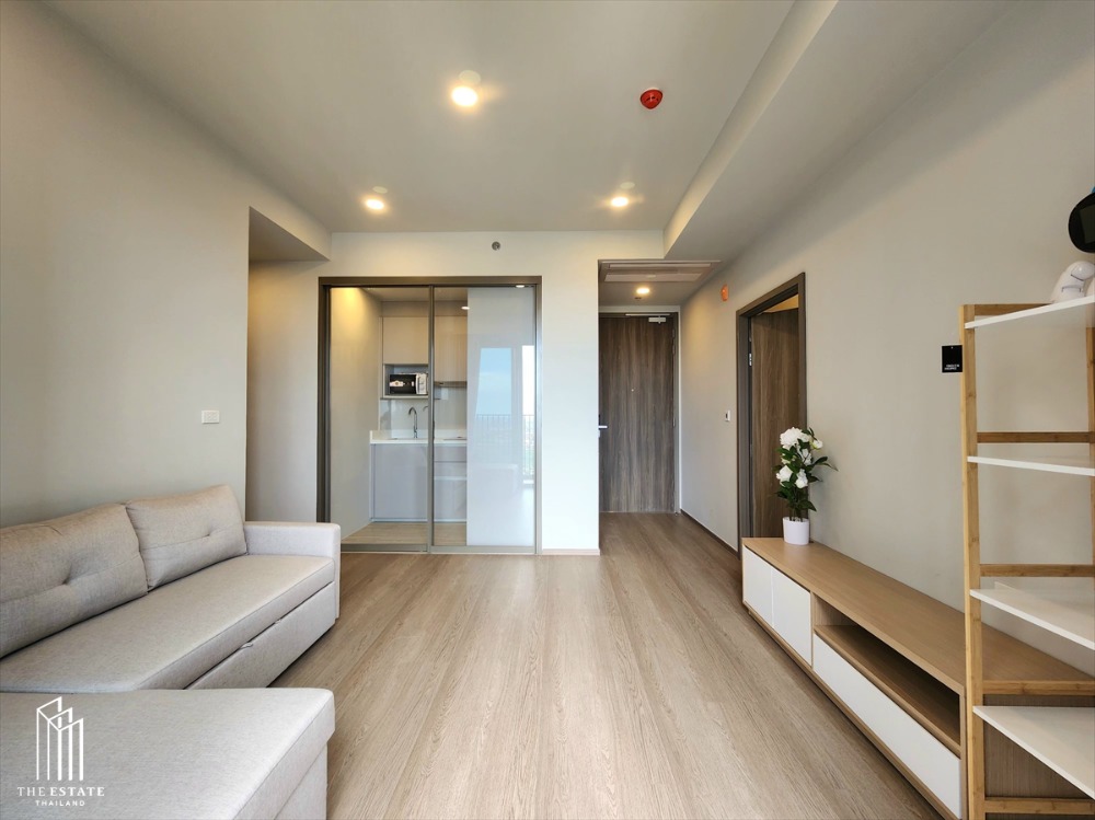 For RentCondoBangna, Bearing, Lasalle : For rent 2 bedrooms, wide front layout, Whizdom The Forestias (Destinia) project @40,000 Baht