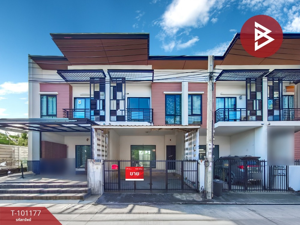 For SaleTownhomeBangna, Bearing, Lasalle : Townhouse for sale, iField Bangna Village, Bangkok
