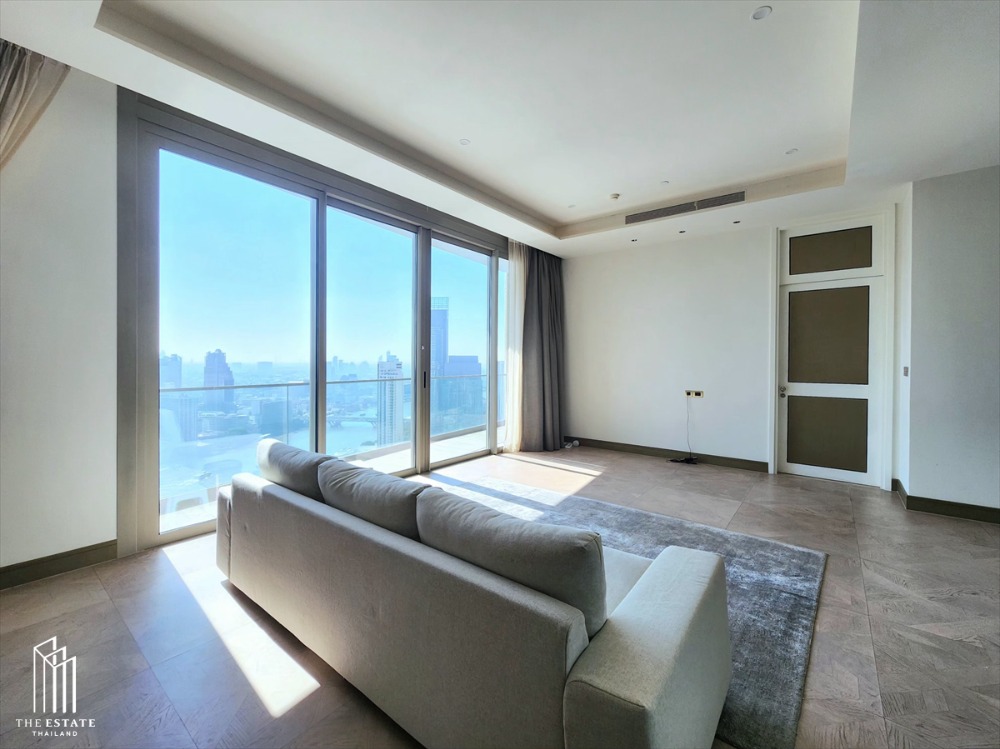 ให้เช่าคอนโดวงเวียนใหญ่ เจริญนคร : For rent and Sell The Residences at Mandarin Oriental ห้องมุม วิว ICONSIAM 151.71 sq.m sq.m. 2 bedroom @200,000 Baht