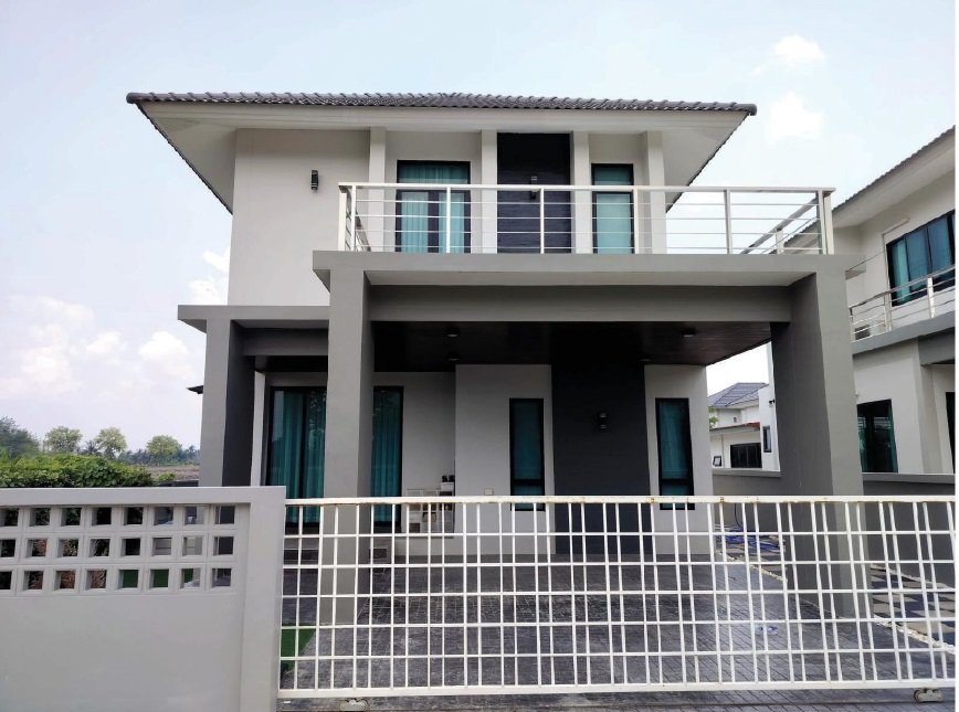 ขายบ้านสระบุรี : บ้านเดี่ยว  เออเบิร์น ลิฟวิ่ง นายาว 2 พื้นที่ 67.90 ตร.ว. 3นอน 3น้ำ หลังริม พระพุทธบาท, สระบุรี