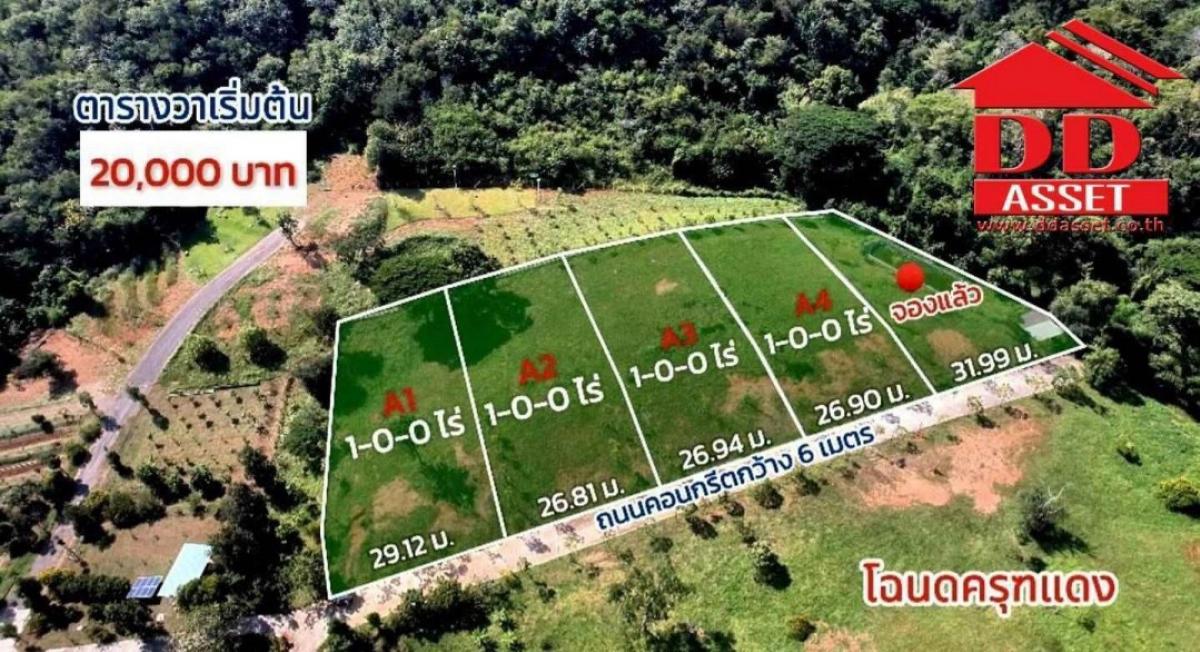 ขายที่ดินสระบุรี : ขายที่ดิน มวกเหล็ก สระบุรี แบ่งแปลงขาย แปลงละ 1 ไร่ ราคาขาย : ไร่ละ 8,000,000 บาท(ขายตารางวาละ 20,000 บาท )รหัส : L8030