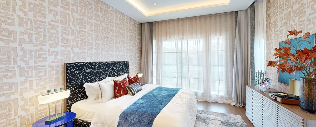 For SaleHouseNawamin, Ramindra : 🔺️4 bedrooms, 5 bathrooms, 310 sq m., price 20.99 million, Setthasiri Watcharapol - Thep Rak, make an appointment to see the house 082-414-4265