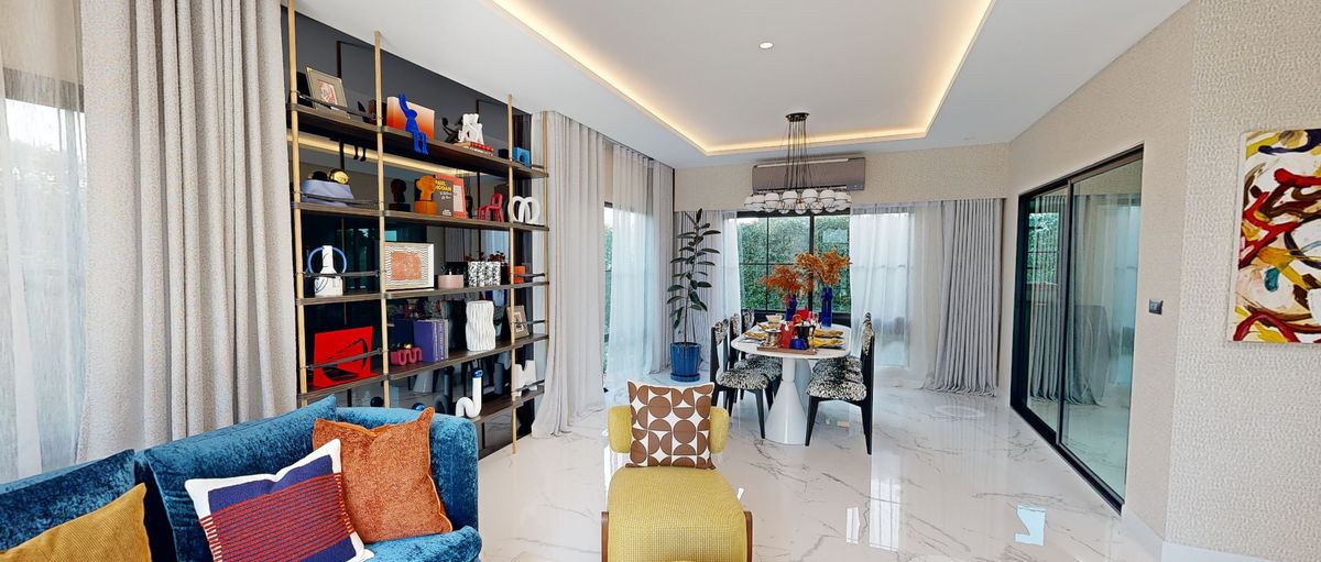 For SaleHouseNawamin, Ramindra : 🔺️4 bedrooms, 5 bathrooms, 310 sq m., price 20.99 million, Setthasiri Watcharapol - Thep Rak, make an appointment to see the house 082-414-4265