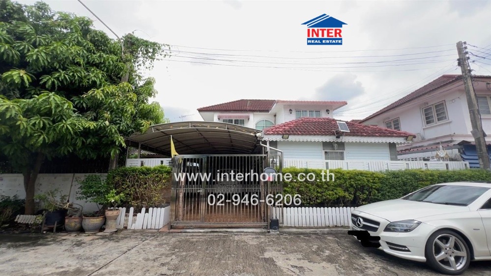 ขายบ้านปทุมธานี รังสิต ธรรมศาสตร์ : บ้านเดี่ยว 2 ชั้น 54 ตร.ว. หมู่บ้านร่มเย็น ลำลูกกา-คลอง2 ใกล้ Lotus คลองสอง ซอยร่มเย็น ถนนลำลูกกา11 ถนนพหลโยธิน ลำลูกกา ปทุมธานี